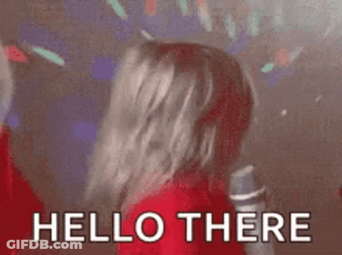 Funny Hello There Kid GIF