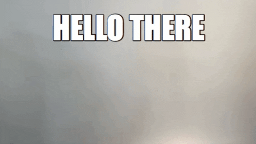 Funny Hello There Sock Puppet GIF