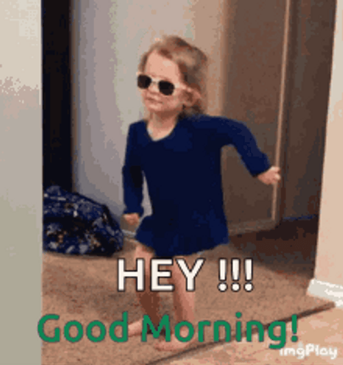 Funny Hey Good Morning Dance GIF