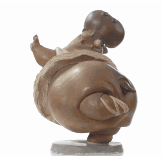 Funny Hippopotamus Ballerina GIF