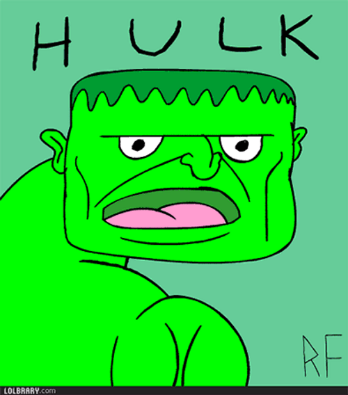 Funny Hulk Twerk Animation GIF