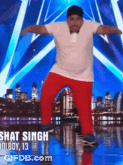 Funny Indian Kid Dancing GIF