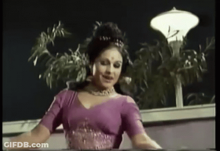 Funny Indian Woman Dancing GIF