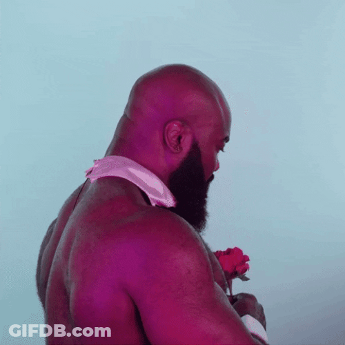 Funny It's Only Tuesday Bearded Black Guy GIF