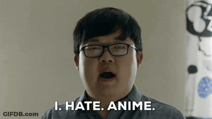 Funny Kid Hating Anime GIF