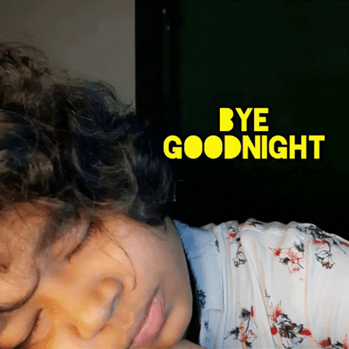 Funny Kid Tired Bye Goodnight GIF