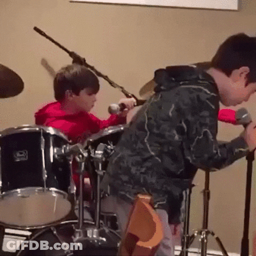 Funny Kids Ba Dum Tss GIF