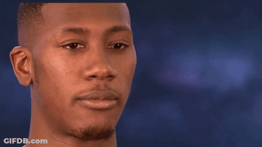 Funny Kris Dunn Blinking Guy GIF