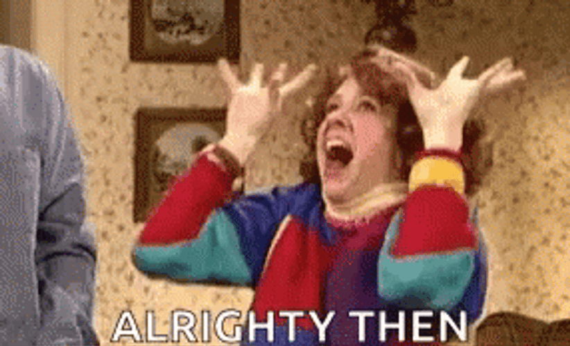 Funny Kristen Wiig Alrighty Then GIF