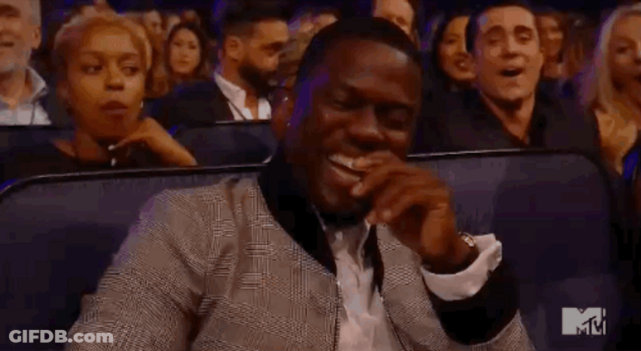 Funny Laugh Kevin Hart GIF