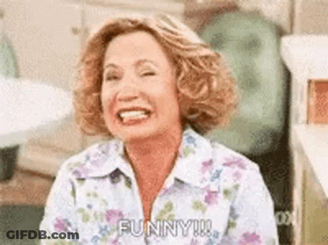 Funny Laughing Kitty Forman Actress GIF
