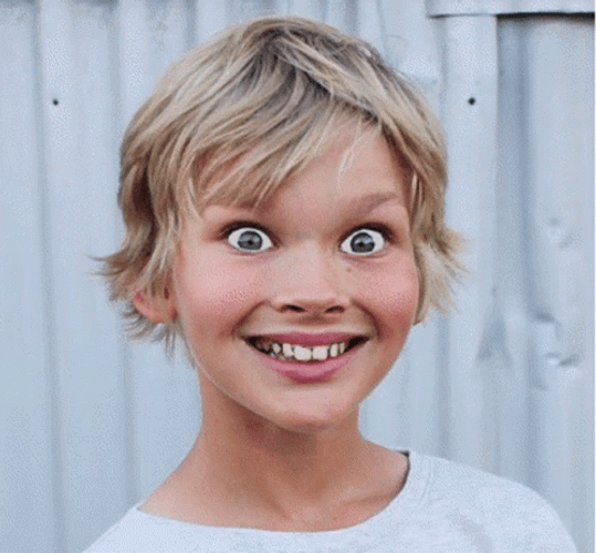 Funny Loco Crazy Teens Face GIF