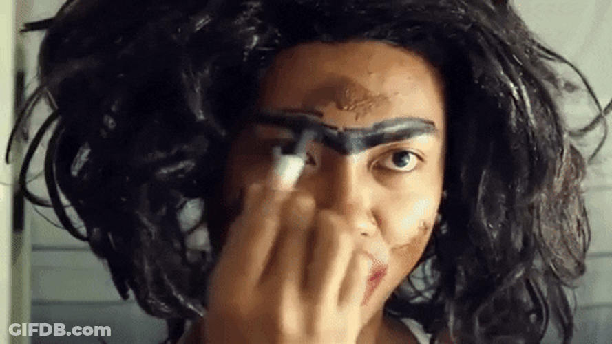 Funny Makeup Roi Wassabi GIF