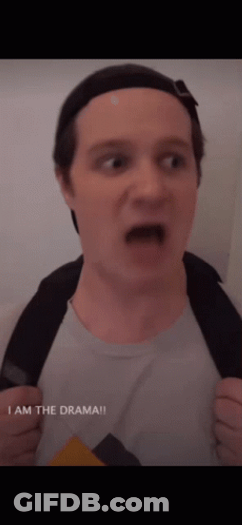 Funny Man Am I The Drama GIF