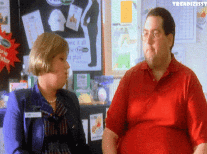 Funny Man Boobs Touch Awkward GIF