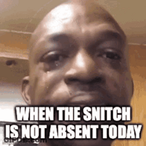 Funny Man Crying Meme Snitches Get Stitches GIF