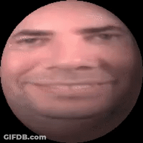 Funny Man Face GIF