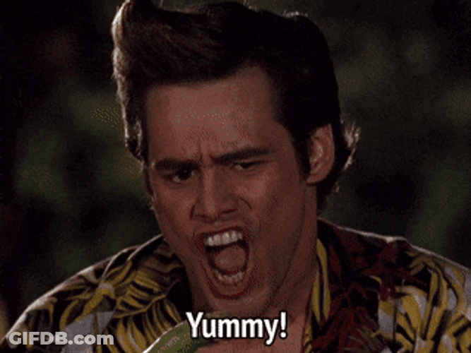 Funny Man Saying Yummy GIF