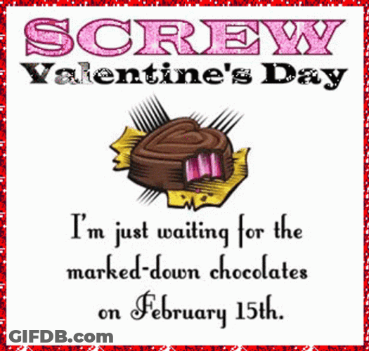Funny Marked Down Chocolates After Valentines Day GIF