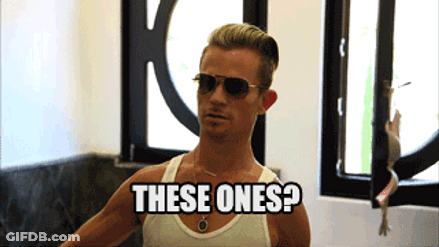 Funny Marriage Choosing Sunglasses GIF