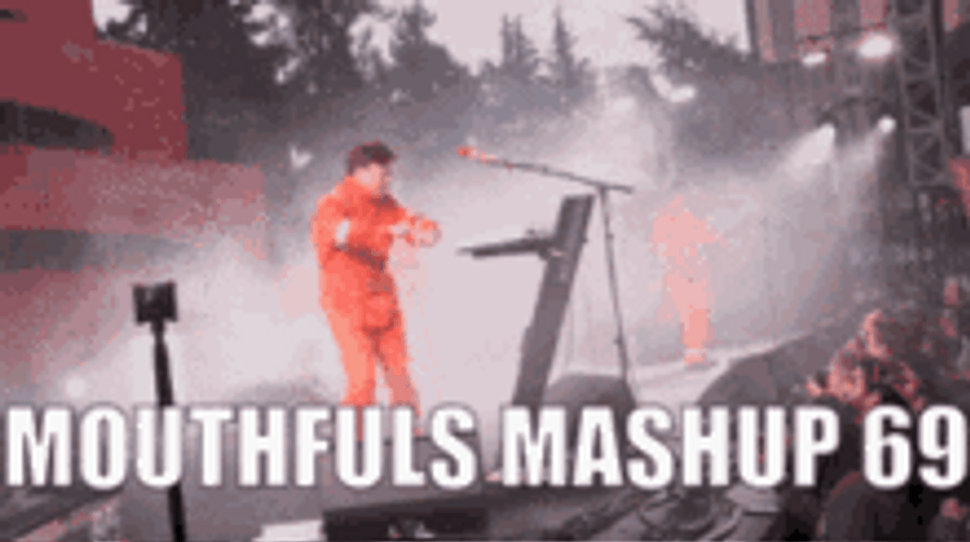 Funny Mash Up Performance GIF