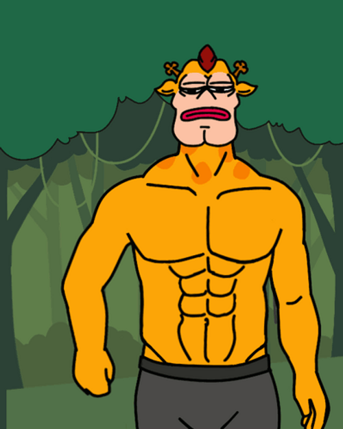 Funny Mask Big Dawg Man GIF