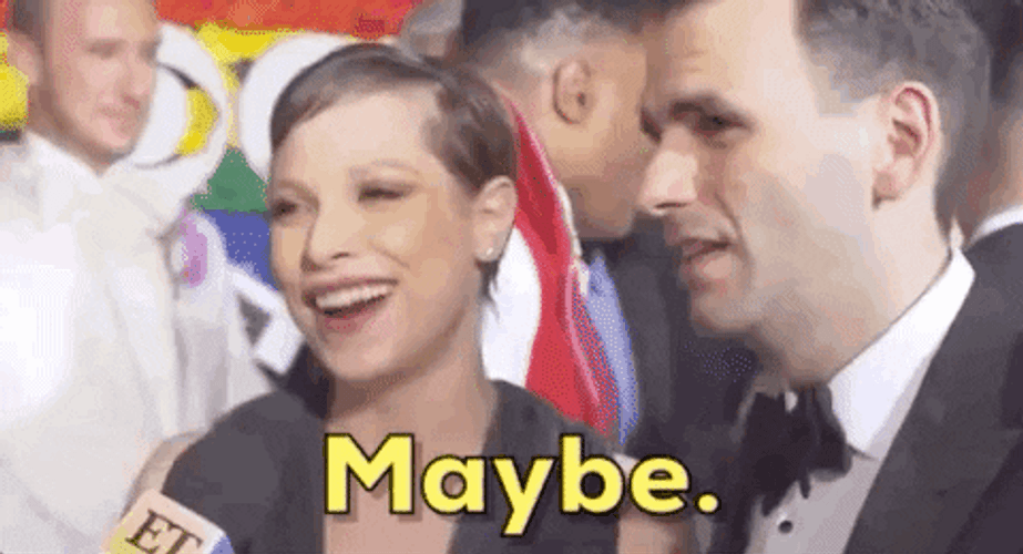 Funny Maybe Lol GIF