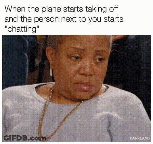 Funny Meme Plane Chat GIF