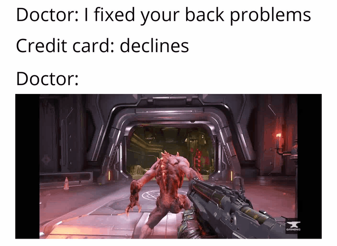 Funny Memes Credit Card Back Problems GIF