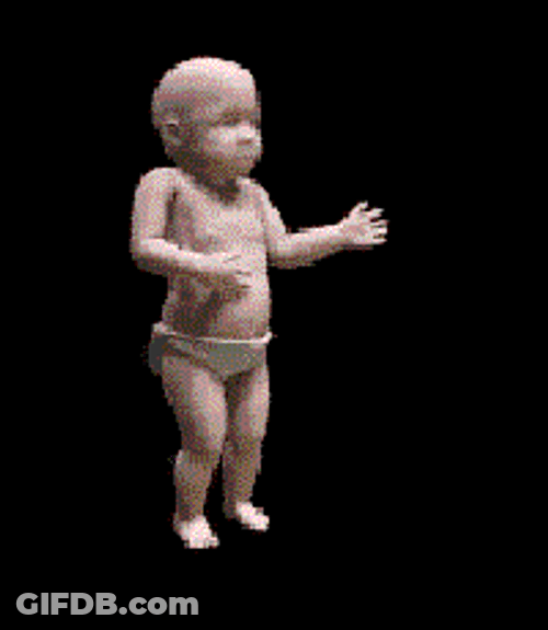 Funny Memes Dancing Baby GIF