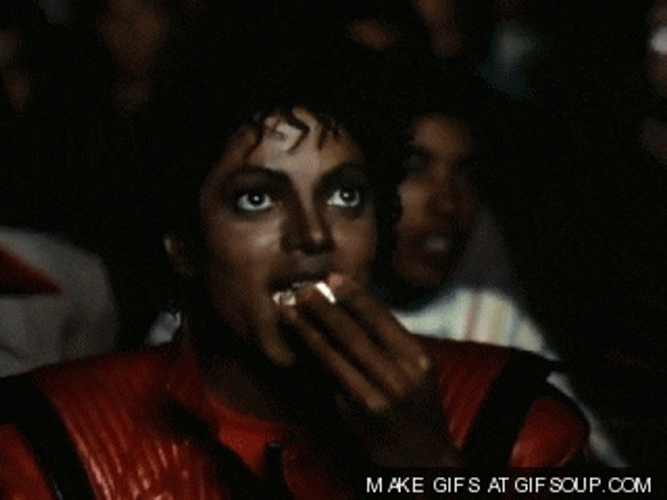 Funny Memes Michael Jackson Popcorn GIF
