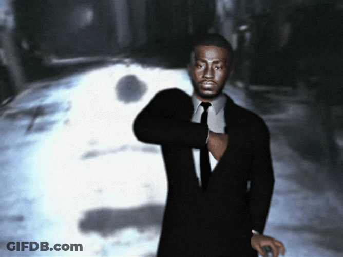Funny Men In Black Memory Eraser Cartoon GIF