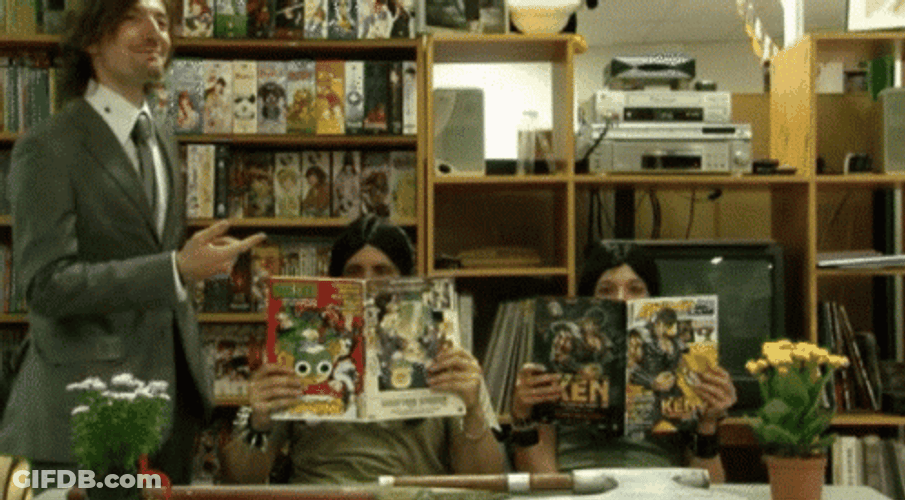 Funny Men Mustache GIF