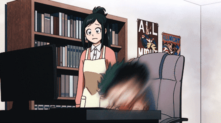 Funny Mha Izuku Midoriya GIF