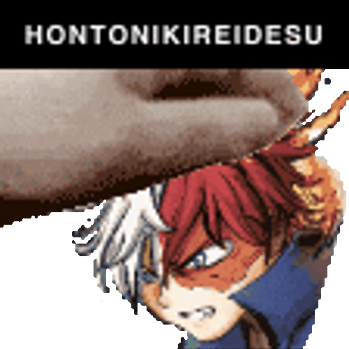 Funny Mha Shoto Todoroki GIF