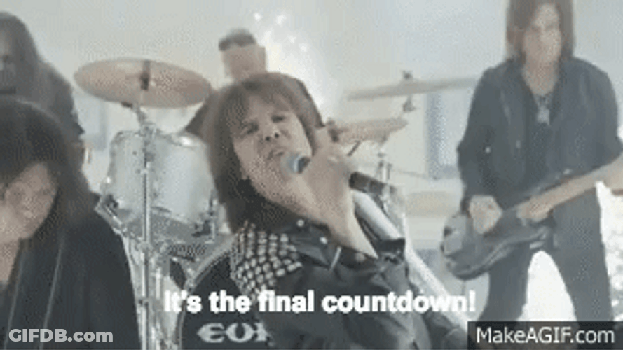 Funny Microwave Final Countdown GIF