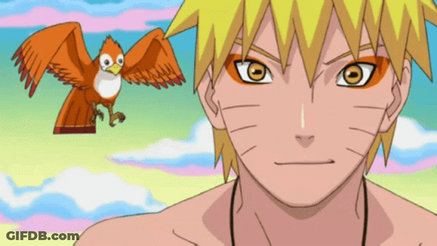 Funny Minato Namikaze Out Of Balance GIF