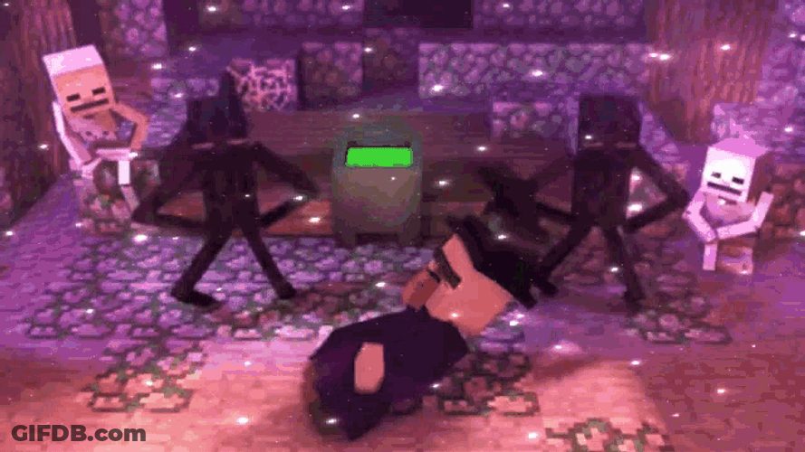 Funny Minecraft GIF