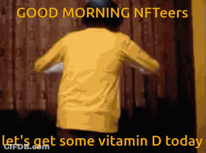 Funny Morning Vitamin D Surprise GIF