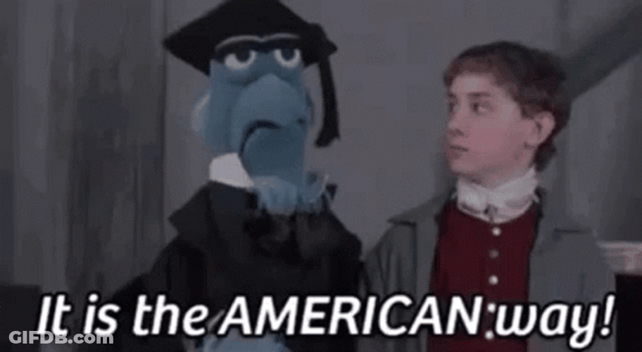 Funny Muppet American Way Talk GIF