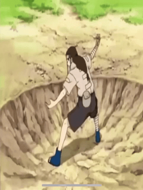Funny Naruto Neji Spanking Meme GIF