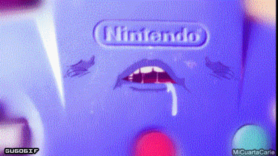 Funny Nintendo Joystick Controller GIF