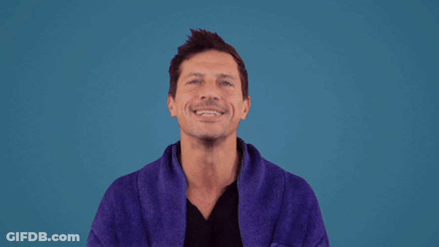 Funny No Fake Laughing Guy GIF