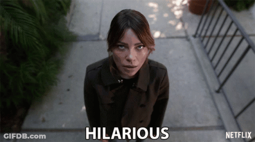 Funny No Hilarious Lauren German GIF