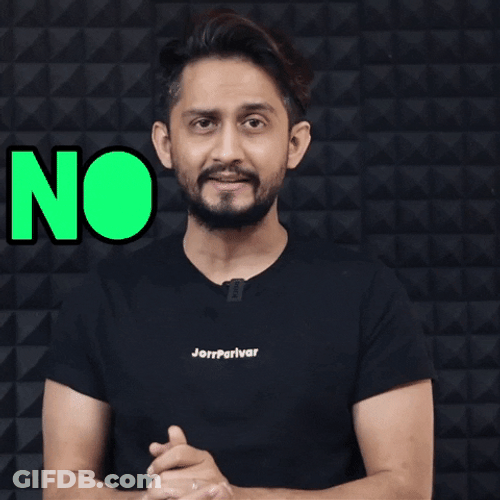 Funny No No No GIF