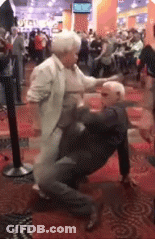 Funny Old Lady Dirty Dancing GIF