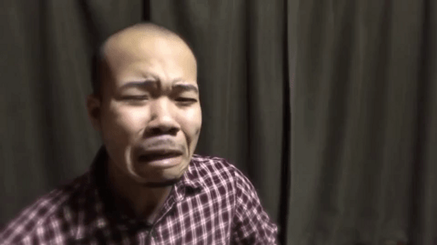 Funny Old Man Crying Meme GIF