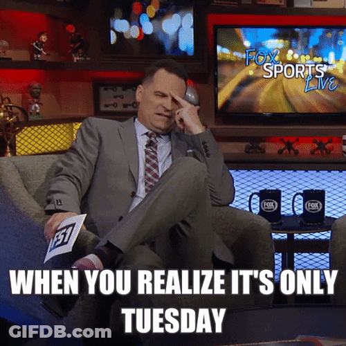 Funny Onrait It's Only Tuesday GIF