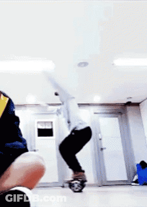 Funny Park Jimin Hover Board GIF