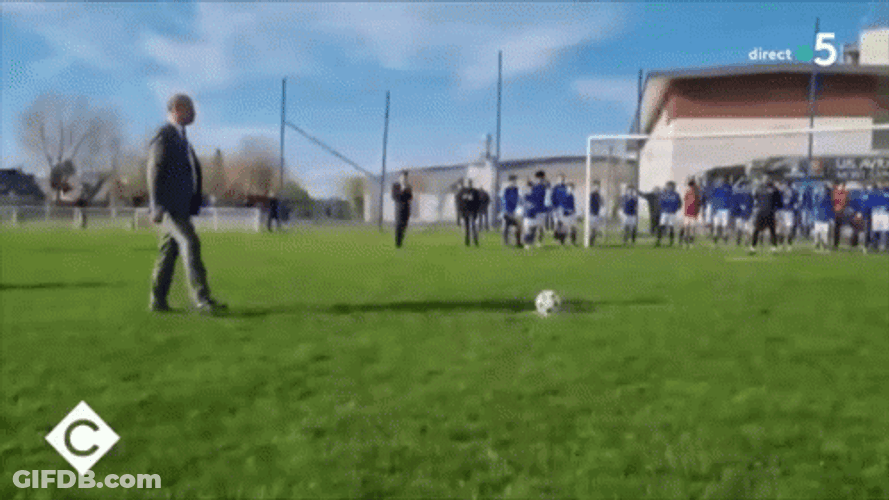Funny Penalty Kicks GIF